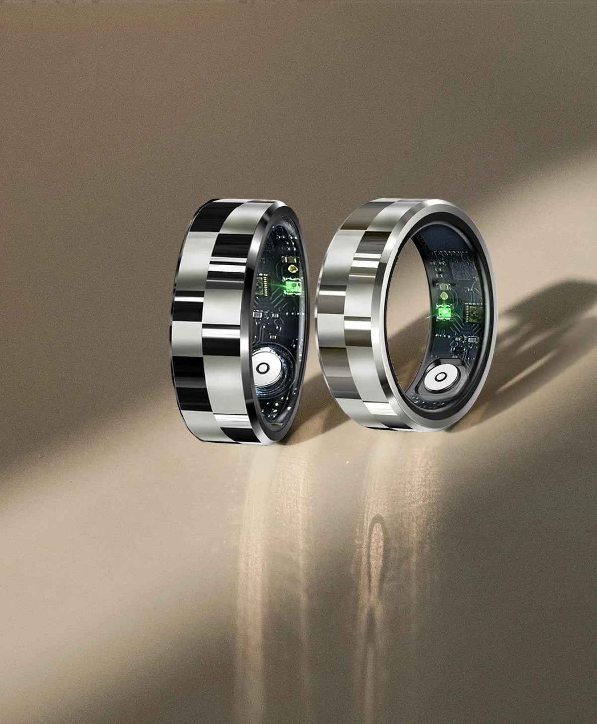 Onyx Smart Ring – Premium Health & Fitness Tracking with Magnetic Charging