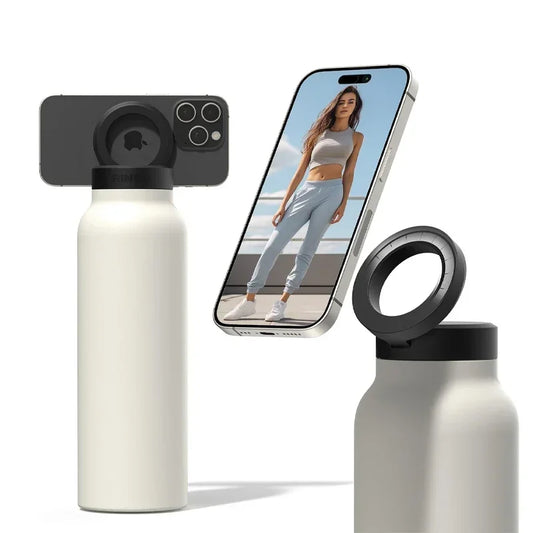 MagSnap™ Hydration Bottle – With Built-In Magnetic Phone Mount