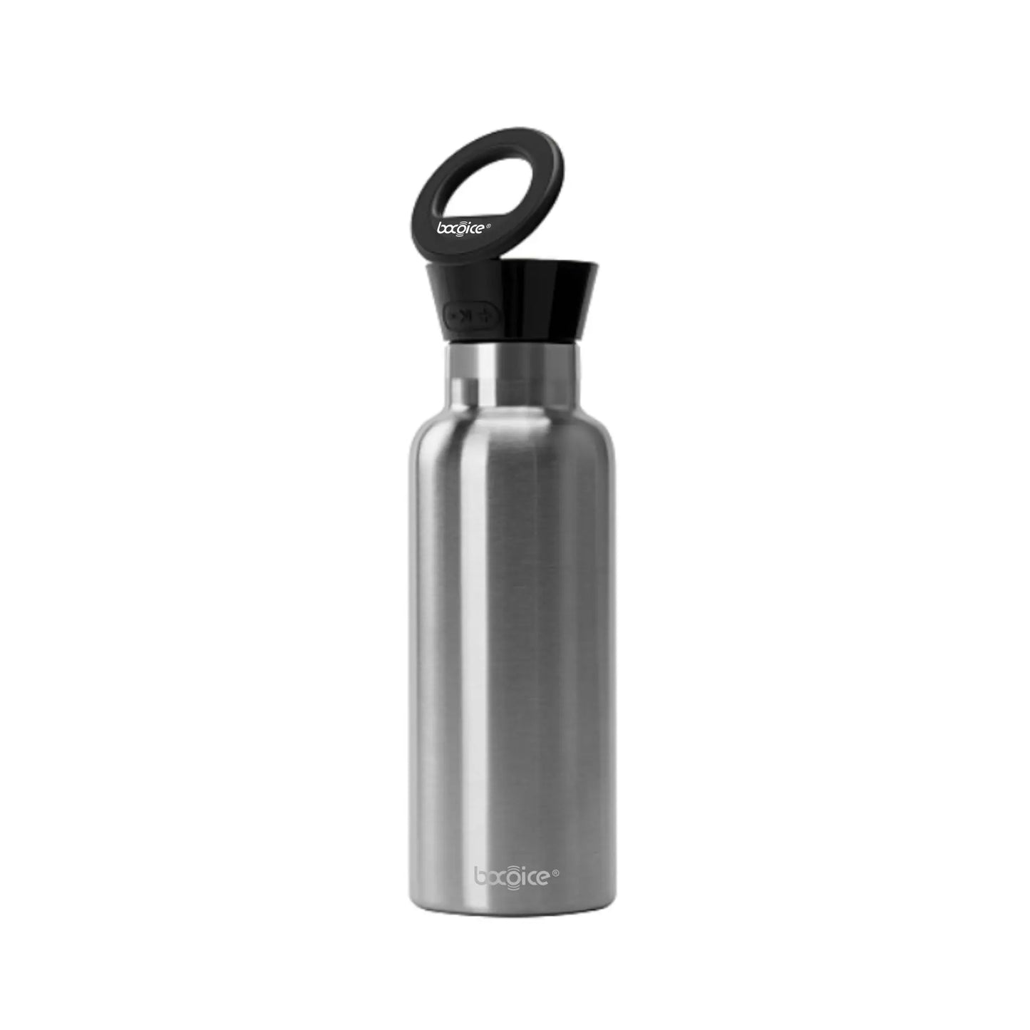 3 in 1 Waterproof Bocoice 550ML Smart Bluetooth Speaker Vacuum Bottle with Phone Holder MagBottle Speaker