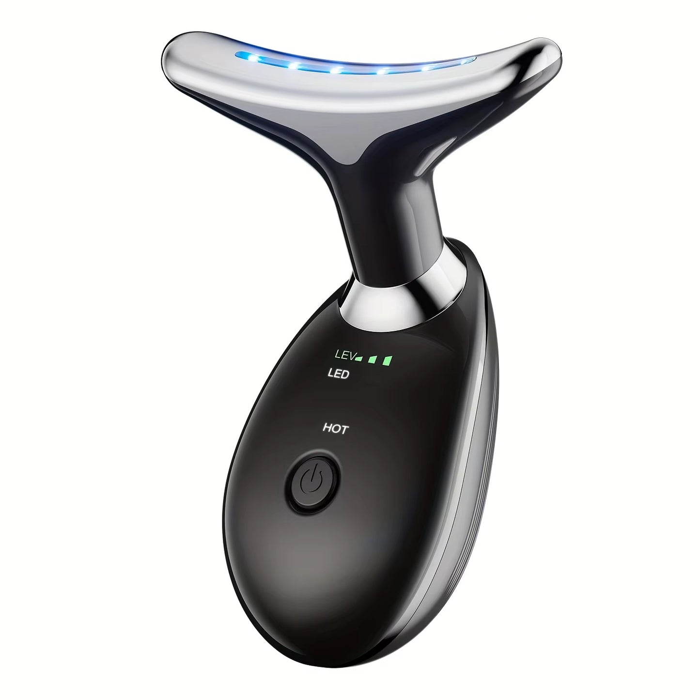 GlowLift™ 3-Color LED Face & Neck Massager – Sculpt, Smooth & Rejuvenate