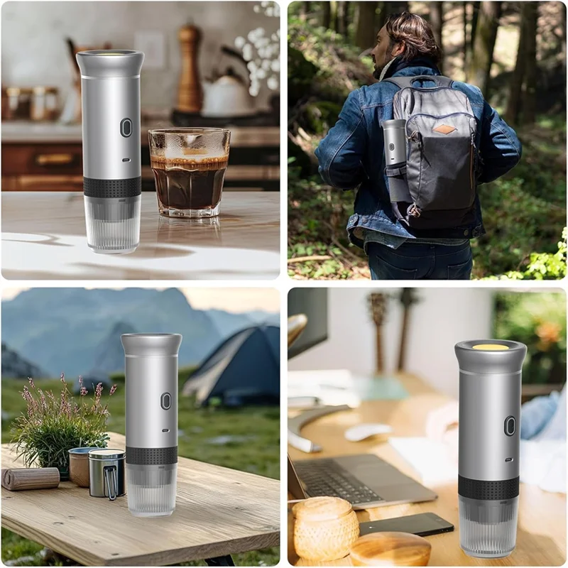 BrewPro™ Cafetera Espresso Portátil – Café Fresco Donde Quieras, Cuando Tu Quieras