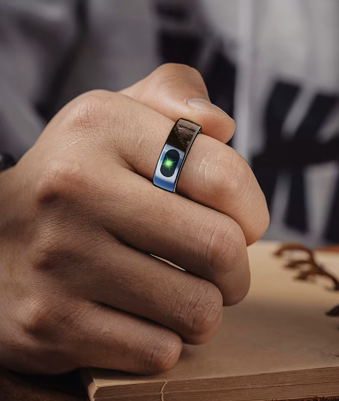 Nurova Smart Ring – Track Your Health. Control Your Tech. All From One Elegant Ring | Sleep, Heart, Stress, Menstrual Cycle, Gesture Sensor & More