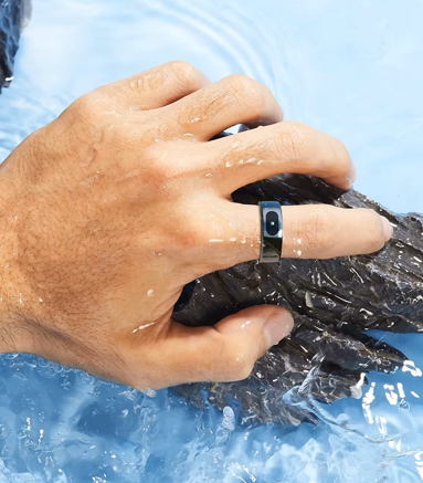 Nurova Smart Ring – Track Your Health. Control Your Tech. All From One Elegant Ring | Sleep, Heart, Stress, Menstrual Cycle, Gesture Sensor & More
