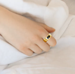 Nurova Smart Ring – Track Your Health. Control Your Tech. All From One Elegant Ring | Sleep, Heart, Stress, Menstrual Cycle, Gesture Sensor & More