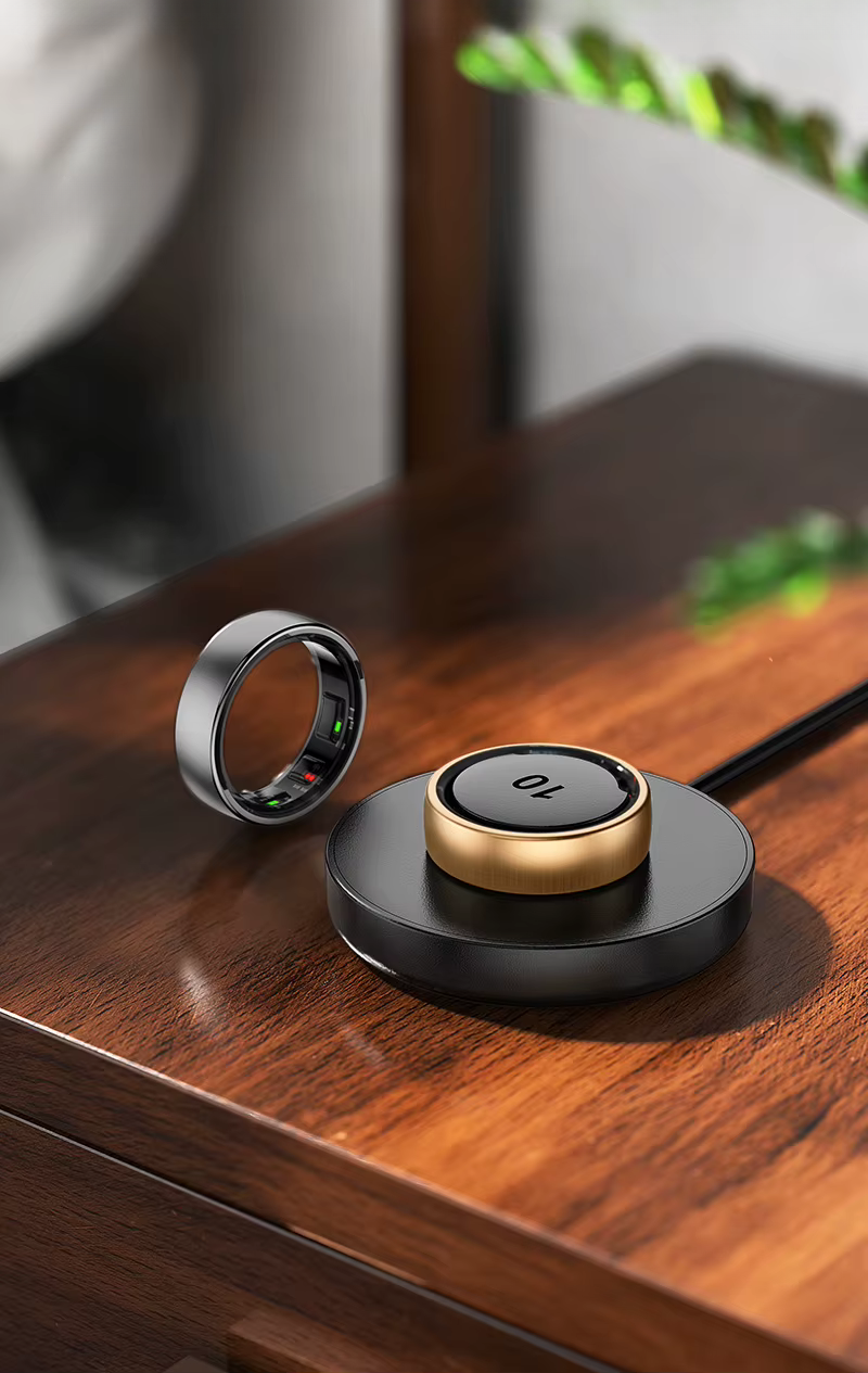 💍Solis Smart Ring – Track Sleep, Stress & Health in Style